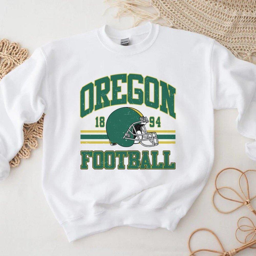 Oregon Ducks Football Graphic Sweatshirt